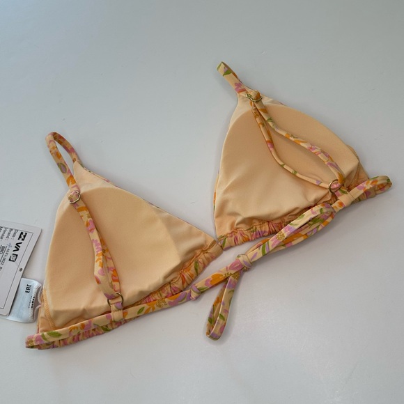 Billabong Sweet Oasis Slide Triangle Bikini Set NWT Women’s Size Medium - Picture 4 of 11
